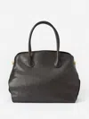 J.mclaughlin Women's Nonie Leather Tote Dark Brown | Leather/suede In Black