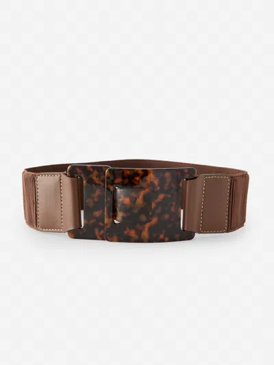 J.mclaughlin Women's Orsay Tortoise Belt Cocoa In Brown