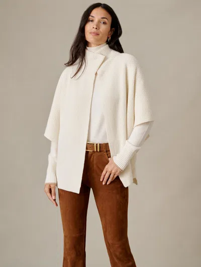 J.mclaughlin Women's Philippa Cape Arctic | Wool
