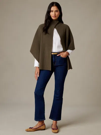 J.mclaughlin Women's Philippa Cape Olive | Wool