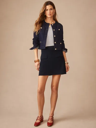 J.mclaughlin Women's Quinn Skort Winter Navy