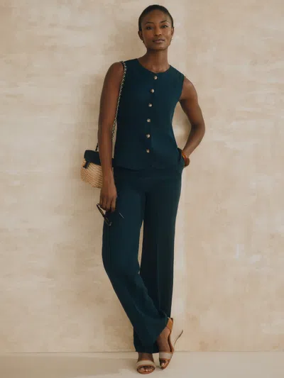 J.mclaughlin Women's Rita Pants Navy In Blue