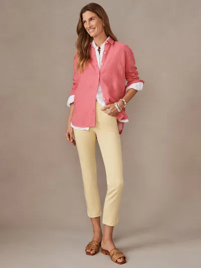 J.mclaughlin Women's Romilly Pants Creamy Yellow