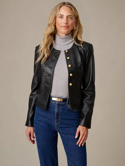 J.mclaughlin Women's Tatum Leather Jacket Black