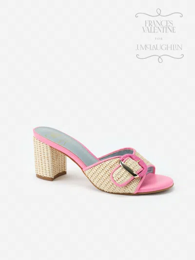 J.mclaughlin Women's Taylor Heels Natural/pink