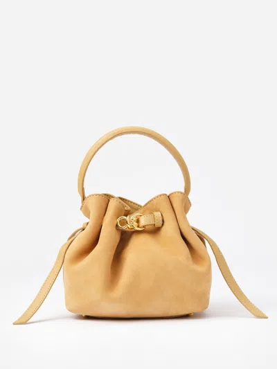 J.mclaughlin Women's The Mini Lex Suede Handbag Sand | Leather/suede