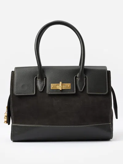 J.mclaughlin Women's The Worth Leather Handbag Hunter Green | Leather/suede