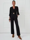 J.mclaughlin Women's Vita Jumpsuit Black In Black