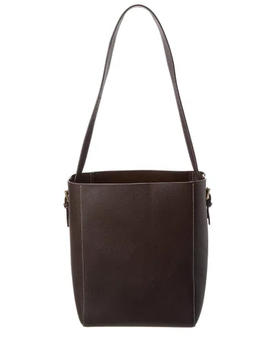 J.mclaughlin Zaina Leather Tote In Brown