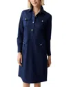 J.mclaughlin J. Mclaughlin Zanna Dress In Blue