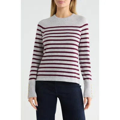 J.mclaughlin Jmclaughlin Zosia Cashmere Sweater In Purple