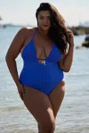 Jmp The Label Caracas One Piece - Cobalt Crochet