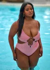 Jmp The Label Kingston One Piece - Fiesta In Pink