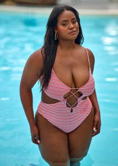Jmp The Label Kingston One Piece - Fiesta In Pink