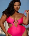 Jmp The Label Kingston One Piece - Pink Shine