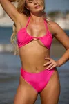 Jmp The Label Lagos Top - Pink Shine