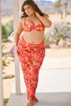 Jmp The Label Sicily Mesh Skirt - Cosmo