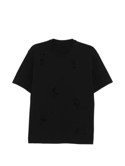 Jnby T-shirt Mit 3d-blume In Black