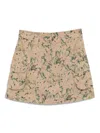 Jnby A-line Cotton Skirt In Multi