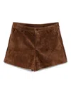 Jnby A-line Shorts In Brown