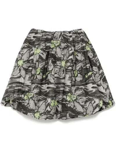 Jnby A-line Skirt In Grey
