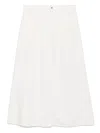 Jnby A-line Skirt In White