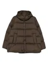 Jnby A-type Down Jacket In Brown