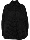 Jnby A-type Light Down Jacket In Black