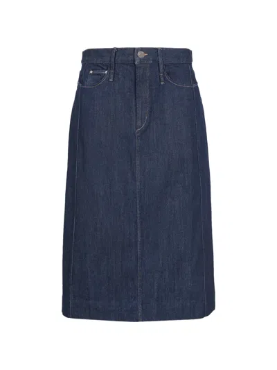 Jnby A-line Denim Skirt In Blue