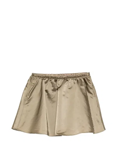 Jnby A-line Mini Skirt In Neutral