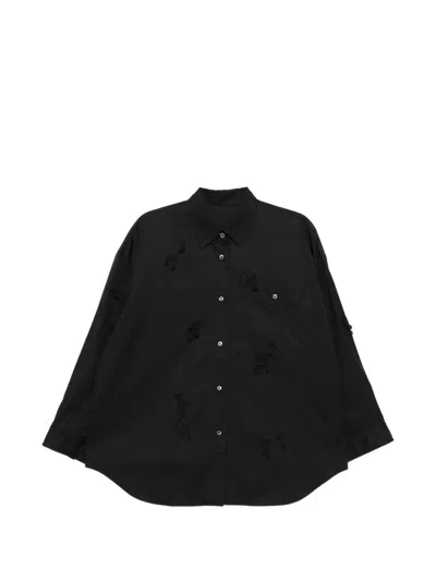 Jnby Hemd Mit Applikation In Black