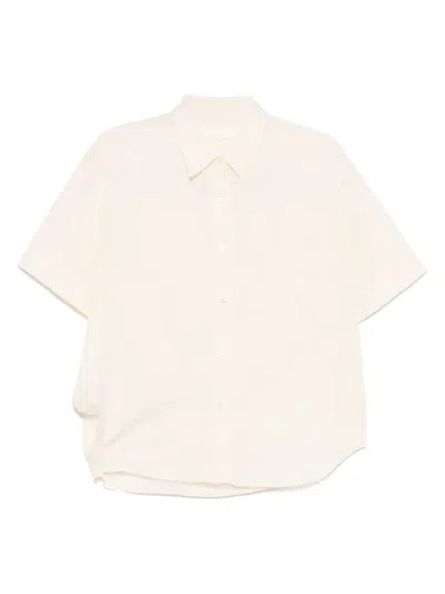 Jnby Asymmetric Shirt In Neutral