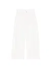 Jnby 배럴 진 In White