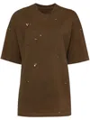 Jnby Beaded T-shirt In Brown