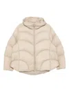 Jnby Blended Down Jacket In Neutral