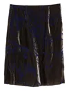 Jnby Botanical Pattern Skirt In Brown