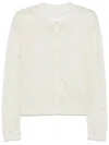Jnby Bow-embellished Top In Neutrals