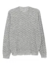 Jnby Brushed Yarn Jumper In Gray
