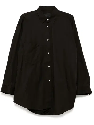 Jnby Button-up Shirt In Green