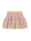 Jnby By Jnby A-line Pleated Skirt In Pink