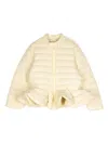 Jnby By Jnby A-type Light Down Jacket In Yellow