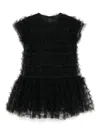 Jnby By Jnby A-type Pleated Dress In Black