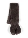 Jnby By Jnby Bear Retro Scarf In Neutrals