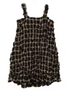 Jnby By Jnby Checked Dress In Black