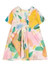 Jnby By Jnby Colorful Printed Dress In Neutrals
