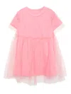 Jnby By Jnby Crew-neck Dress In Pink
