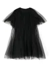 Jnby By Jnby Layered Tulle Dress In Black