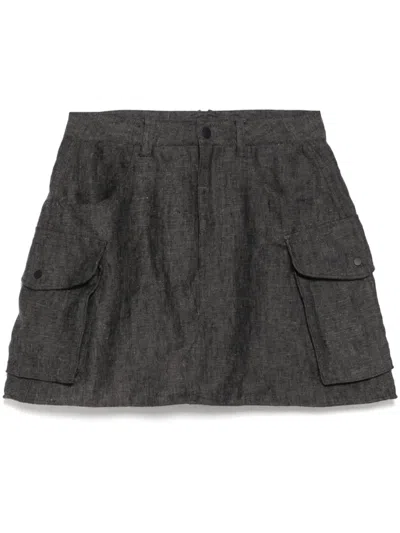 Jnby Cargo Skirt In Gray