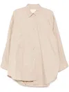 Jnby Classic Collar Shirt In Brown
