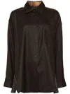 Jnby Classic Collar Shirt In Brown